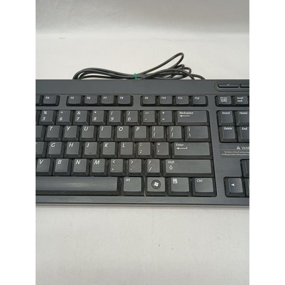 Compaq Corded Keyboard Model # 5137 Part 5189-0403 REV 2.6 Black - Picture 3 of 8